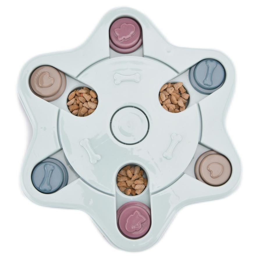 Hexagon-blue-cat and dog toy