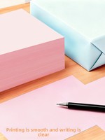 Papel de Copia A6 Engrosado de Doble Cara, Blanco, para Recetas Médicas, 500 Hojas/Paquete, Uso de Oficina/Estudiante