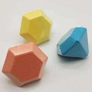 Bomba de Baño Aromática de Té Orgánico Totalmente Natural, Serie Festiva Hecha a Mano por la Fábrica, Marca Privada - Product Image 3