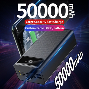 สถานีพลังงานสำรองแบบพกพา 50000mAh ชาร์จเร็ว 65W ช่อง USB สี่ช่อง หน้าจอ LED รองรับอินพุตทั่วไป พอร์ต Type-C แบตเตอรี่ลิเธียมโพลิเมอร์ - Product Image 4