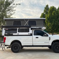 Tente de toit escamotable à coque souple pour camionnette, directement de l'usine, pour pick-up Super Duty, camping hors réseau et voyages