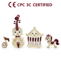 Jouets en peluche personnalisés pour concerts OEM ODM, poupées en peluche chat, chanteur, lapin, guitare, piano, vente en gros, cadeau