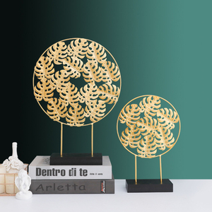Decorazioni per la casa ornamenti a foglia di tartaruga entrano nella decorazione dell'armadietto in stile europeo accessori per arredamento semplici di lusso letterario - Product Image 5