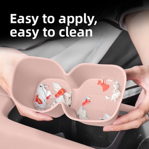 Boîte de rangement pour gobelets en plastique, adaptée à la console centrale du siège BYD Seagull, accessoires intérieurs pour fente à gobelets. - Product Image 2