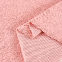 Tissu velours Shumei 100 % polyester uni, populaire pour les produits textiles d'ameublement en peluche