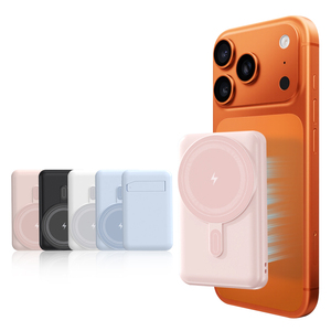 แบตเตอรี่สำรองแบบแม่เหล็กไร้สาย ความจุ 5000mAh 10000mAh แบตเตอรี่ลิเธียมโพลิเมอร์ ใช้งานร่วมกับ <span class=keywords><strong>iPhone</strong></span> 17 <span class=keywords><strong>Pro</strong></span> <span class=keywords><strong>Max</strong></span> 16 15 14 13 12 - Product Image 1