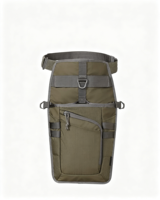 Sac de transport pour flèches de chasse personnalisé avec logo d'usine, grande capacité, multi-compartiments, à suspendre à la taille, accessoire de tir à l'arc