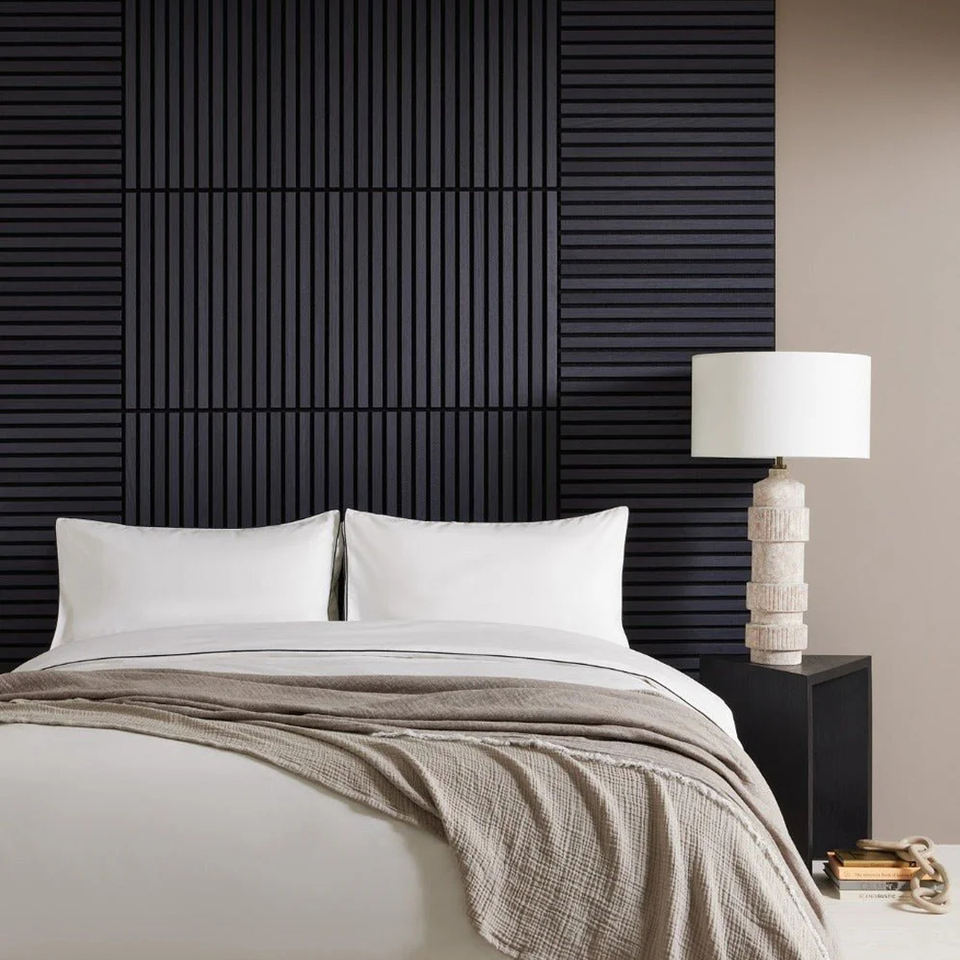 Interior Acupanel Wood Wall Panel Slat Wall Oak Slats Sound Absorb Wood ...