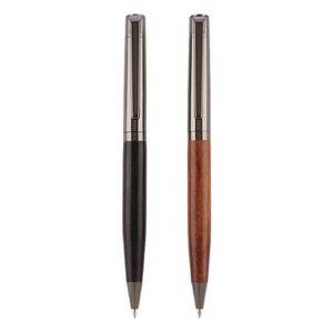 Hot-selling Eco-friendly Wooden Metal Ballpoint Pen Custom Logo Luxury Custom Brand Blue/Black/Red Ink <b>Gifts</b> for Corporate - Product Image 6