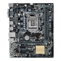 Untuk Motherboard Desktop ASUS H110M-K Micro ATX Generasi ke-6/7 I7/I5/I3 LG1151 2XDDR4 DIMM 32G Chipset Intel H110 Port USB3.0 USB2.0