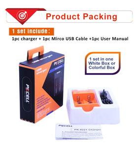 PK-822118650 16500 18430 18500 26650 Baterai-Charger dengan 18650 Baterai Lithium Isi Ulang - Product Image 5
