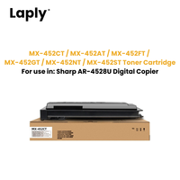 Cartouche de toner compatible Laply à haut rendement MX452CT MX452AT MX452FT MX452 avec puce pour copieur numérique Sharp AR-4528U