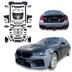 ชุดแต่งรอบคันรุ่นใหม่ปี 2026 สำหรับ BMW ซีรีส์ 5 F10 ปี 2010-2015 อัพเกรดเป็น F90 G30 LCI สไตล์ M5CS ชุดกันชนหน้า-หลังพร้อมสเกิร์ตข้าง - Product Image 1