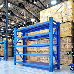 Chất lượng cao Heavy-Duty 5 lớp kim loại có thể điều chỉnh Kệ CE chứng nhận kho lưu trữ đơn vị với bảo vệ chống ăn mòn - Product Image 1