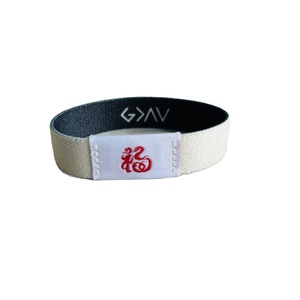Vente en gros personnalisable Polyester élastique RFID Bracelet réutilisable T5577 Bracelet de sport <span class=keywords><strong>Code</strong></span> QR 13.56MHz pour carte de visite Hôtel - Product Image 2