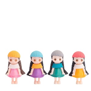 Muñecos de dibujos animados de Depeng Crafts, decoraciones en miniatura para pasteles, fiestas de cumpleaños, moldeados por inyección, hechos a mano - Product Image 2