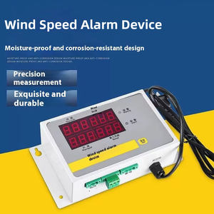 윈드 블레이드가 있는 타워크레인 알루미늄 플라스틱 건설 기계부품 지능형 풍속 경보계 - Product Image 4