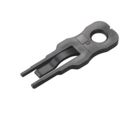 LIYUAN LY-QT015 LY-QT016 Plastique Métal Shell Rj45 Connecteur Femelle RJ45 Modulaire Jack Réseau Dust Lock Telecom Parts Key Blocker