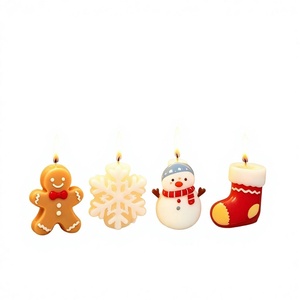 Velas Aromáticas Navideñas Tsuya, Fragancia Festiva, Cera de Soya, Caja de Regalo Decorativa, Forma Personalizada, Sin Humo - Product Image 6
