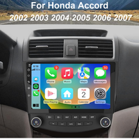 Radio Estéreo para Auto Android, Plug and Play para Honda Accord 2002-2007, CarPlay Inalámbrico, Android Auto, GPS