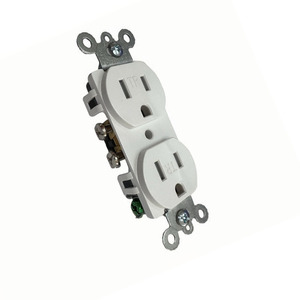 Tường ổ cắm tiêu chuẩn Mỹ Decora Duplex đựng nhà Sản xuất nhà Ổ cắm điện 125V 15A Ổ cắm điện - Product Image 4