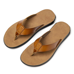 Sandales plates en cuir vierges multicolores avec logo personnalisé, tongs <span class=keywords><strong>de</strong></span> <span class=keywords><strong>plage</strong></span> unisexes, sandales imprimées sur mesure pour hommes et femmes, vente en gros - Product Image 5