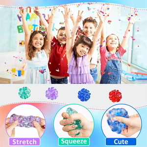 Balle sensorielle ASMR en PU pour adultes - Jouet anti-stress, réducteur d'anxiété, soulagement de la pression - Product Image 6