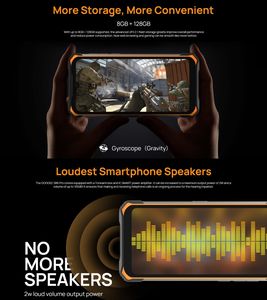 Téléphone robuste DOOGEE S86 <span class=keywords><strong>Pro</strong></span> mondial, 8 Go + 128 Go, écran 6,1 pouces, téléphones mobiles 4G, Android 10, smartphones - Product Image 6