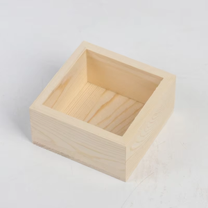 Scatola di <span class=keywords><strong>Legno</strong></span> di Paulownia Quadrata con Coperchio, Dimensioni Personalizzabili, <span class=keywords><strong>per</strong></span> Gioielli e Confezioni <span class=keywords><strong>Regalo</strong></span> - Product Image 6