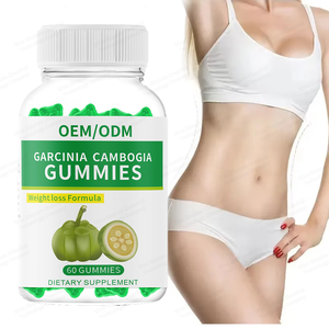 Gummies à la Garcinia Cambogia pour femmes adultes, marque privée, fabrication sur mesure, ventre plat - Soutien à la perte de poids, santé digestive - Product Image 1