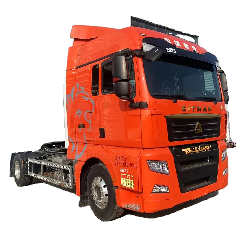 Sitrak C 7H Tweede Hoofd Vrachtwagen Howo 4X2 Cng Gebruikte Tractor