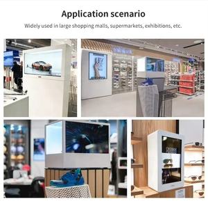 Ventilador de holograma 3D para gabinete LCD de 21,5 "con Monitor de marquesina Digital de alta resolución de 1920*1080 píxeles para pantalla de <span class=keywords><strong>proyector</strong></span> de holograma - Product Image 6