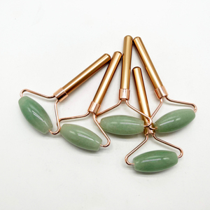 Poignée mentale pur naturel vert Aventurine Jade rouleau Anti-âge yeux rouleau masseur soins de la peau beauté rouleau pour les yeux - Product Image 2