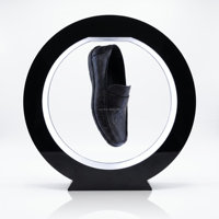 Support rotatif pour chaussures à lévitation magnétique avec éclairage LED, présentoir créatif flottant pour chaussures de bureau