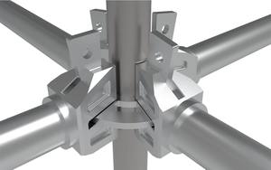 Échafaudage en H système RINGLOCK, multidirectionnel, galvanisé à chaud, moderne, haute résistance pour les projets de construction - Product Image 3