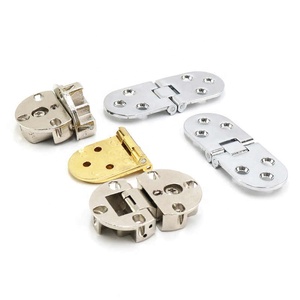 Cerniera a Scomparsa in Lega di Zinco per Tavolo da Pranzo, Cerniera Piatta Nascosta per Porta Ribaltabile - Product Image 2