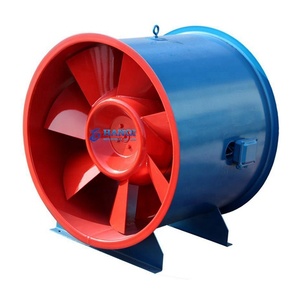 Carbón/Cobre/productos químicos Subterráneo/túnel/axial/Ventilador de mina de paleta guía Ventilador de ventilación para minería - Product Image 1