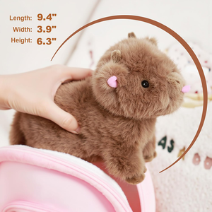 Peluche de Vaca Highland de 9.4 Pulgadas, Mini Vaca Escocesa de Peluche, Suave y Portátil, Regalo para Niñas, Niños y Bebés - Product Image 3