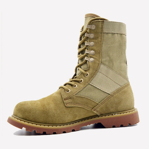 Özel açık yürüyüş botları yüksek Top takım çizmeler çöl Trekking eğitim erkekler için taktik çizmeler - Product Image 3