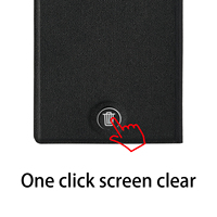 Tablette d'écriture portable en plastique LCD de 6,5 pouces, magnétique, autocollante, personnalisable, légère, jouet pour enfants, bloc-notes numérique