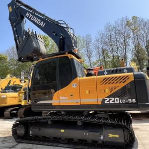 Excavadora Hyundai R220LC-9S de segunda mano, usada, original coreana, máquina de movimiento de tierras de 22 toneladas, excavadoras en venta. - Product Image 2