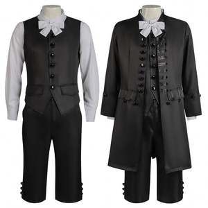 Estilo caliente para hombre Prince Movie Adult Deluxe Costume Mens Medieval Steampunk Tailcoat Victorian Prince Costume - Product Image 5