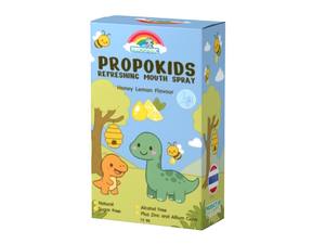 Dinoganic Propokids Spray buccal rafraîchissant (Miel citron) 15 ml Produit de Thaïlande - Product Image 2