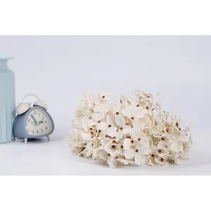 Discount Lively Plastic Fake Hydrangea Wedding Favors Spike Real Touch Plastic Fake Flower Bride