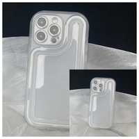 Personnaliser Nouvel Arrivage Étui Transparent Étui de Téléphone Portable Avec Étui Protecteur Pour iPhone 15 Lignes Conception Étanche Antichoc