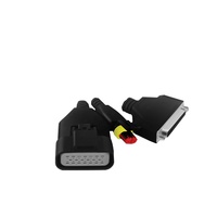 Hochwertiges OBD2-Verlängerungskabel Benelli Motorrad-Diagnosekabelbaum SCR Tenneco 14-Pin-Kabel