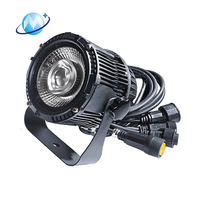 Wholesale Mini Single-Eye 1*60W Outdoor Waterproof COB Aluminum Housing Stage Light for Party Performances Stage Spotlight