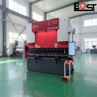 Presse plieuse hydraulique CNC BOST 110T 3200mm à prix direct usine avec contrôleur Syntec 730BA pour le pliage de tôles