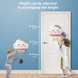 <span class=keywords><strong>Mini</strong></span> cerceau <span class=keywords><strong>de</strong></span> <span class=keywords><strong>basket</strong></span>-ball Portable sans perforation, support mural, facile à installer, <span class=keywords><strong>pour</strong></span> l'intérieur ou à la maison, <span class=keywords><strong>pour</strong></span> des enfants - Product Image 4