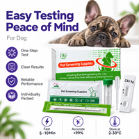 Bandelette de diagnostic rapide CAV pour chiens – Kit de test antigénique de l'adenovirus canin – Cassette de test vétérinaire pour animaux de compagnie – Fourniture en gros